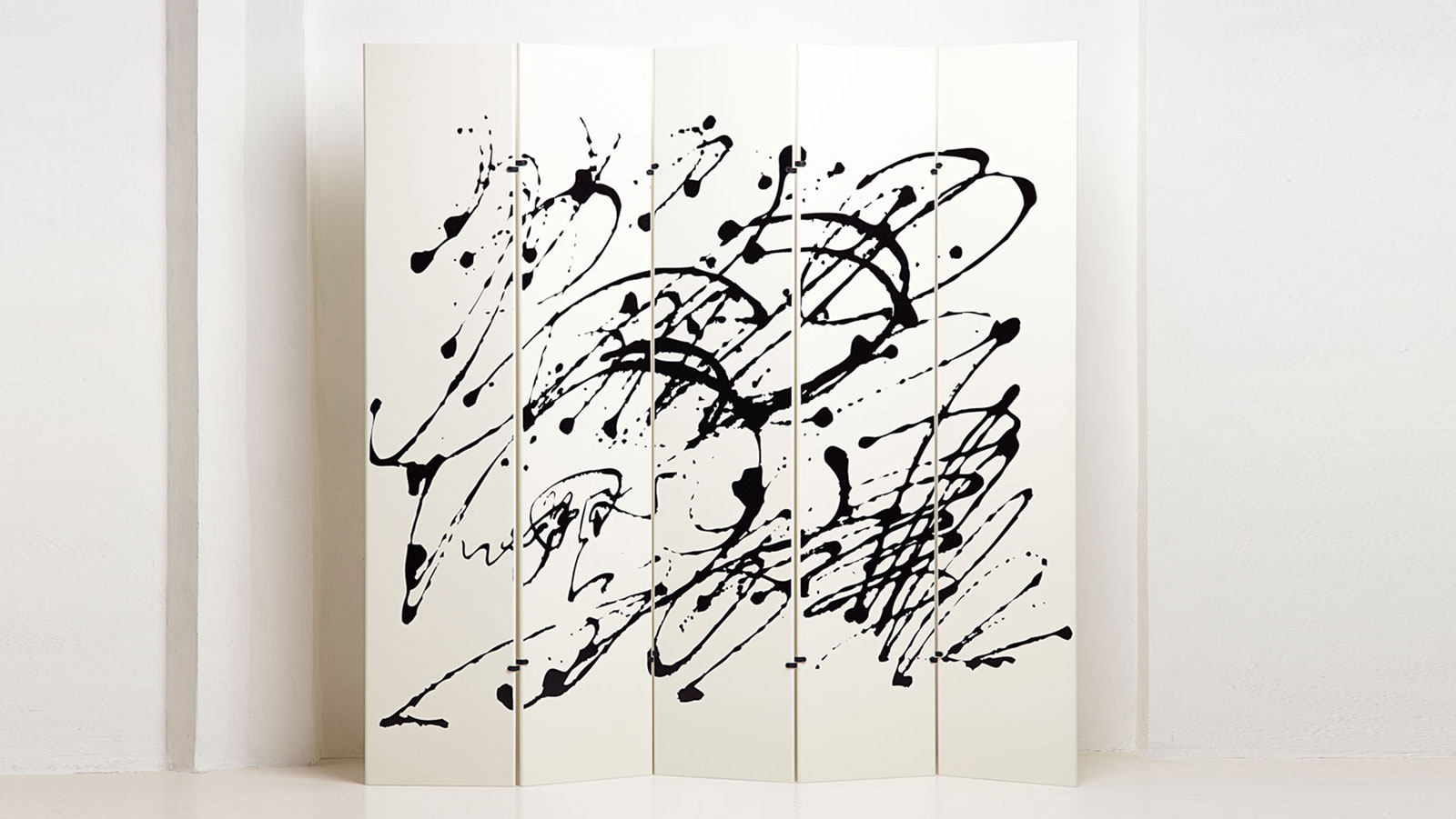 Jackson Pollock screen by Gavina and Takahama | Paradisoterrestre