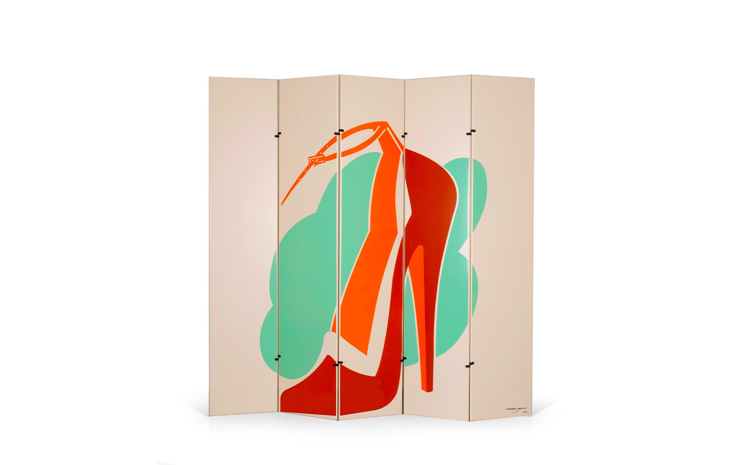 Shoe screen Allen Jones Paradisoterrestre