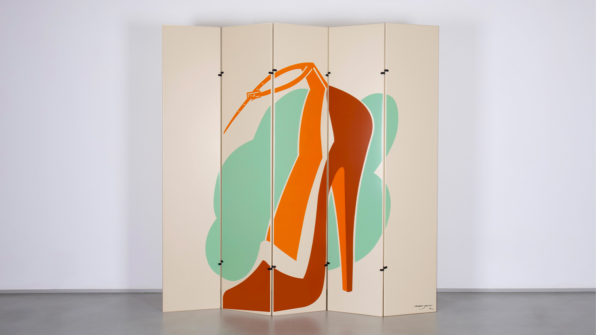 Shoe screen by Allen Jones | Paradisoterrestre