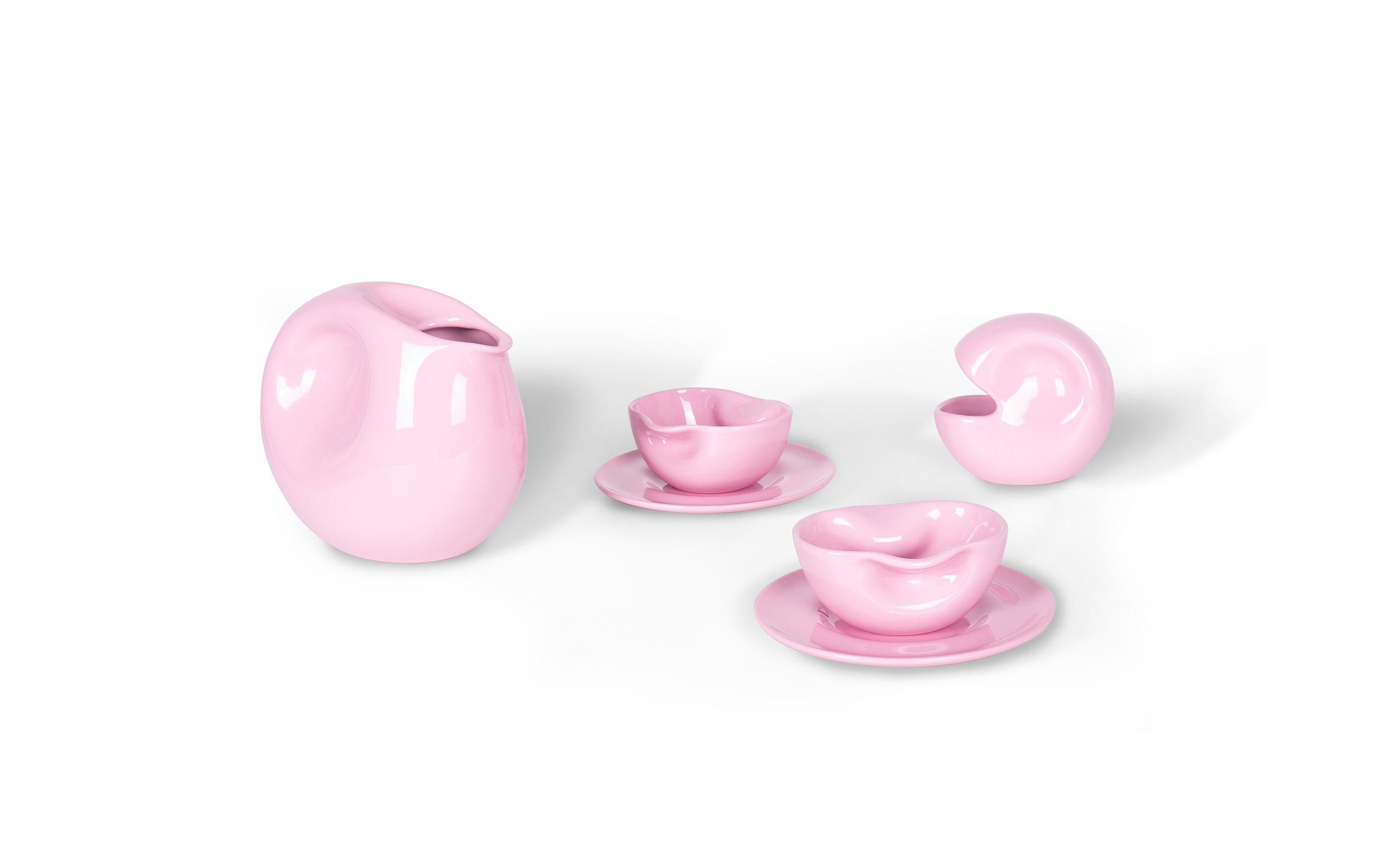 Tea set 75 Augusto Betti Paradisoterrestre