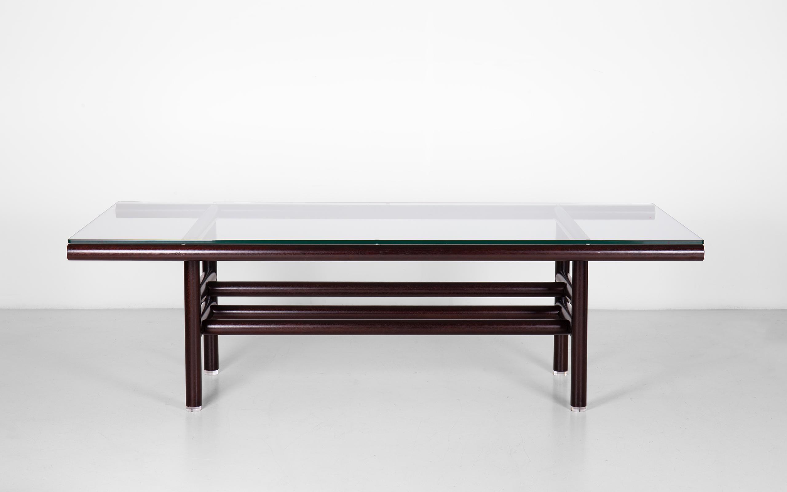 Gritti table Carlo Scarpa crystal top